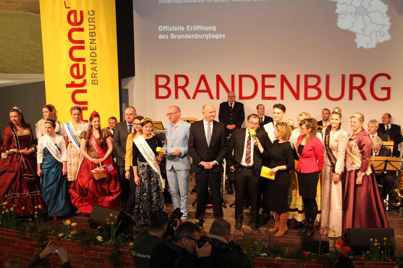 Brandenburg-Tag auf der Grünen Woche in Berlin