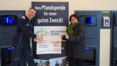 E-Center Bernau: Pfandflaschen-Aktion brachte 3.368 Euro Spendengeld