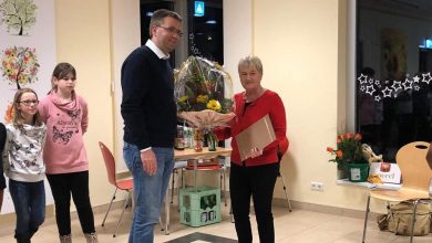 Ehrenzeichen der Stadt Biesenthal an Sylvia Steinbach verliehen