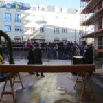 Großer Andrang beim Richtfest des Neuen Rathaus in Bernau 36 Bernau LIVE