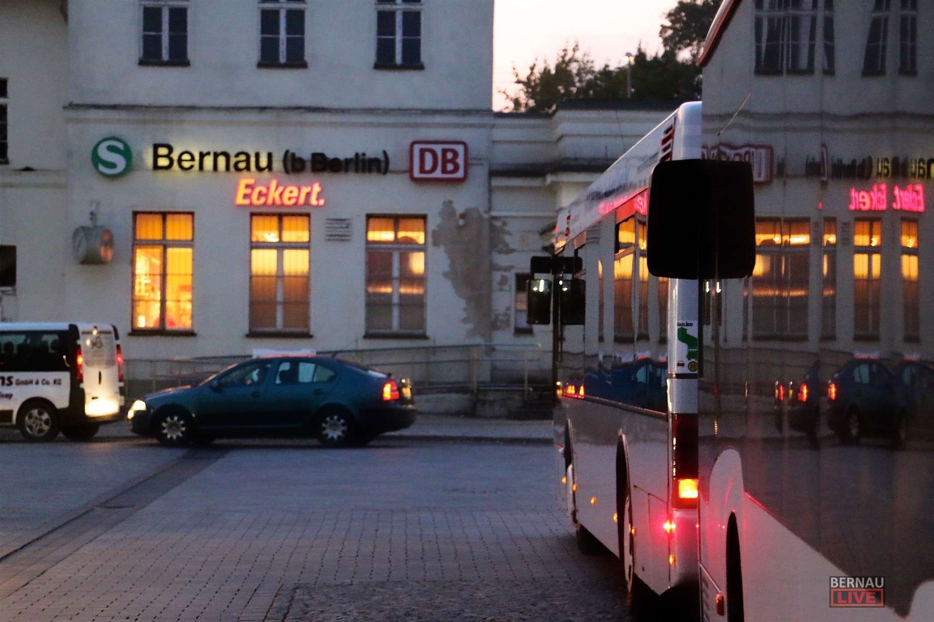 Ab heute Abend: SEV bei der S2 zwischen Bernau - Karow - Buch