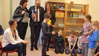 Bildungsministerin besuchte Schulen und Kindergärten in Barnim