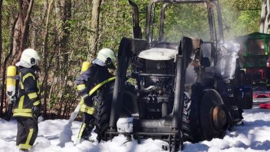 B167: Traktor fing Feuer - Ahrensfelde: Schwangere Frau angefahren