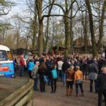 Der RBB Robur-Bus besuchte heute den Kinderbauernhof Börnicke 4 Bernau LIVE