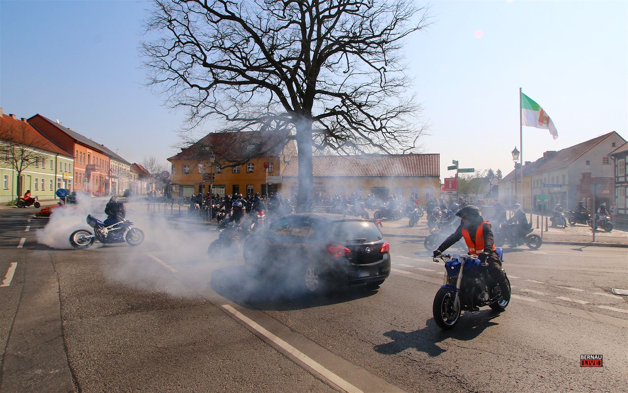 Die Biesenthaler "Fighters" starteten in die diesjährige Motorradsaison
