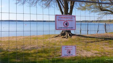 Strandbad Wandlitzsee: Munitionsbergung dauert an - Eröffnung verschoben