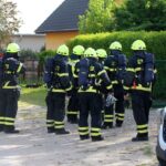 Ein Großbrand in Bernau beschäftigt aktuell die örtlichen Feuerwehren 9 Bernau LIVE