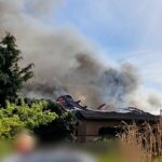 Ein Großbrand in Bernau beschäftigt aktuell die örtlichen Feuerwehren 3 Bernau LIVE