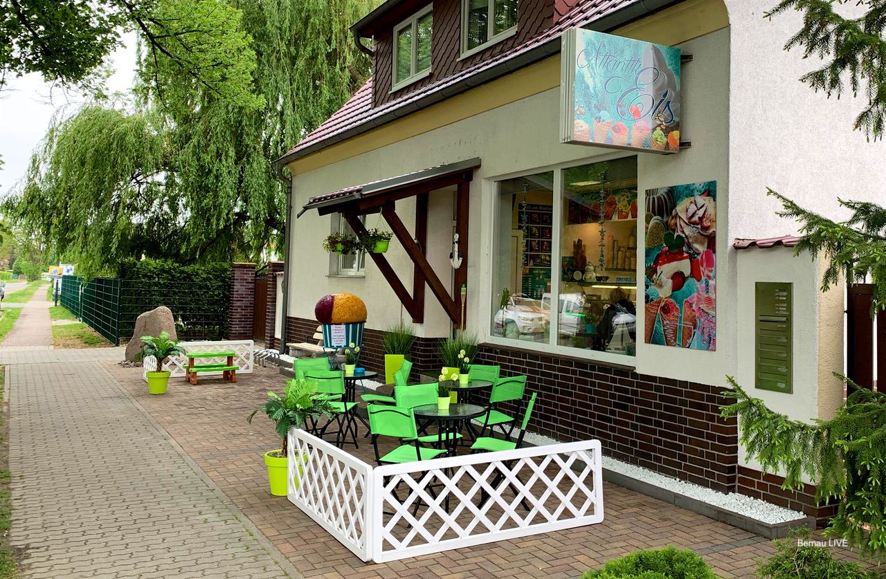 Bernau: Neueröffnung im Bernauer Ortsteil Schönow - Eiscafé "Atlantik" 3 Bernau LIVE