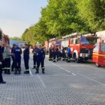 Landrat Daniel Kurth verabschiedet Barnimer Einsatzkräfte nach Jüterbog 7 Bernau LIVE