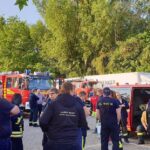 Landrat Daniel Kurth verabschiedet Barnimer Einsatzkräfte nach Jüterbog 13 Bernau LIVE