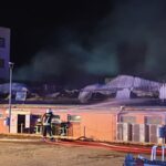 Großfeuer im Handelscentrum Strausberg 7 Bernau LIVE