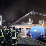 Großfeuer im Handelscentrum Strausberg 2 Bernau LIVE