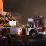 Großfeuer im Handelscentrum Strausberg 3 Bernau LIVE