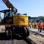 Radweg Wullwinkel - Biesenthal: Ministerin Schneider besuchte Baustelle 6 Bernau LIVE