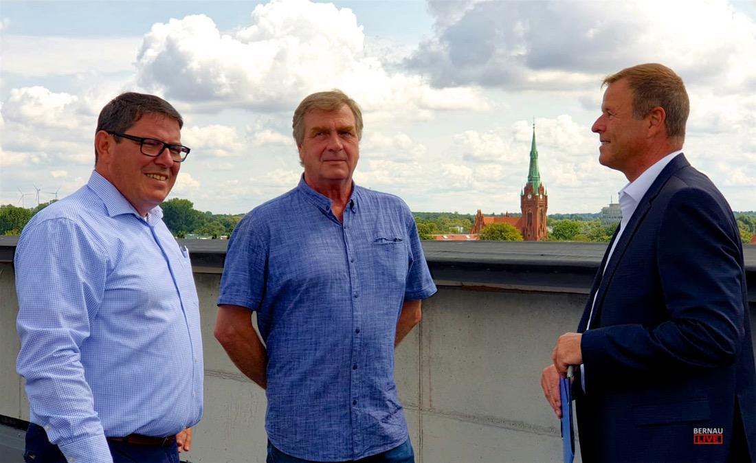 Finanzminister Christian Görke besichtigt Rathausneubau in Bernau 10 Bernau LIVE