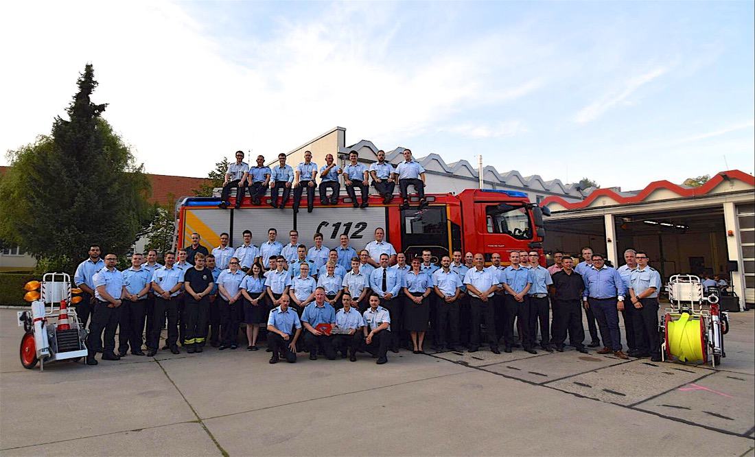Feuerwehr Bernau übergibt Fahrzeug an die Feuerwehr Joachimsthal 2 Bernau LIVE