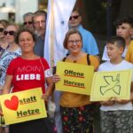 Wandlitz: Menschenkette für eine friedliche und menschliche Gesellschaft 7 Bernau LIVE - Dein Stadtmagazin