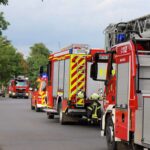Großeinsatz der Feuerwehren in Bernau - zwei fast zeitgleiche Einsätze 11 Bernau LIVE
