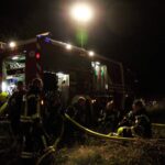 Schönwalde: Vollbrand eines Nebengebäudes von Schloss Dammsmühle 15 Bernau LIVE