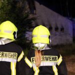 Schönwalde: Vollbrand eines Nebengebäudes von Schloss Dammsmühle 9 Bernau LIVE