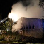 Schönwalde: Vollbrand eines Nebengebäudes von Schloss Dammsmühle 12 Bernau LIVE