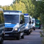 Hier wird "nur" geübt: Großaufgebot der Polizei in Ahrensfelde/Berlin-Buch 2 Bernau LIVE