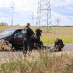 Hier wird "nur" geübt: Großaufgebot der Polizei in Ahrensfelde/Berlin-Buch 5 Bernau LIVE