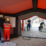 Große Katastrophenschutzübung des Landkreis Barnim in Bernau 122 Bernau LIVE