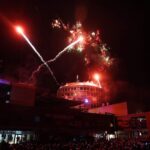 Feuerwerk,- Musik- und Lasershow in der Bahnhofs-Passage Bernau 29 Bernau LIVE