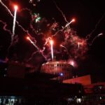 Feuerwerk,- Musik- und Lasershow in der Bahnhofs-Passage Bernau 28 Bernau LIVE