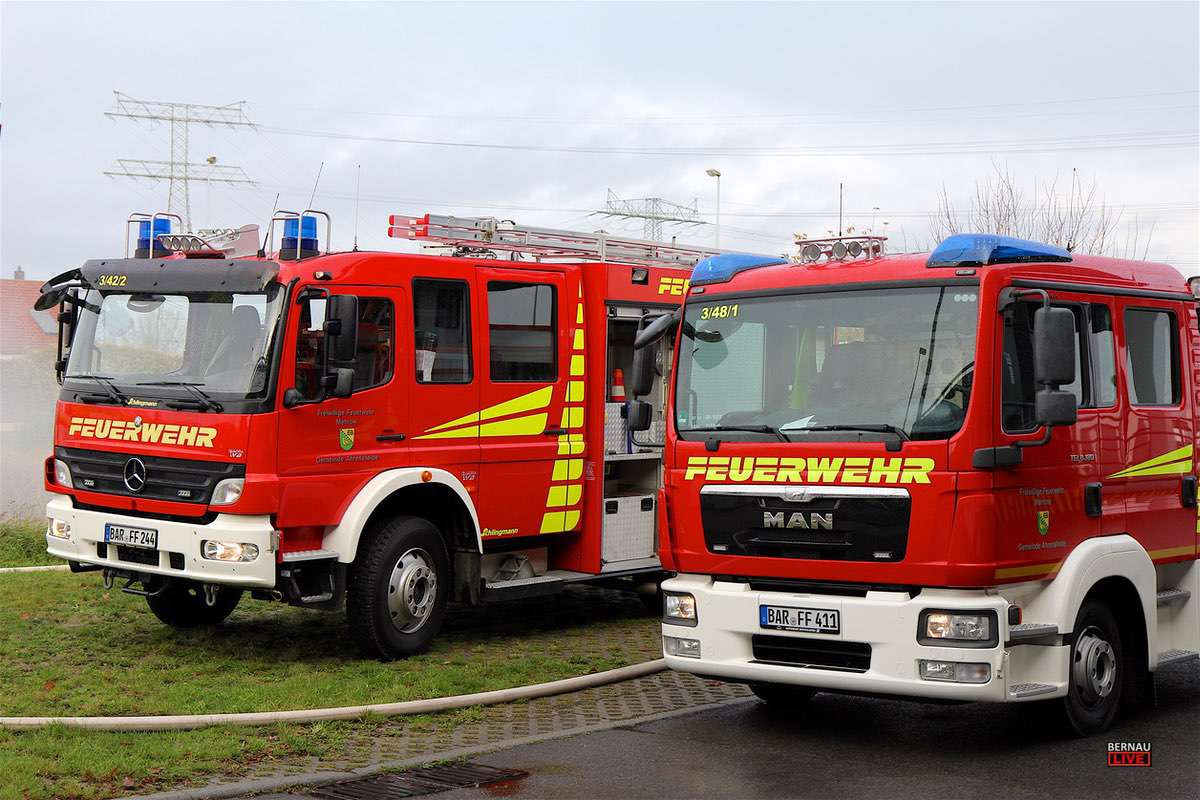 Feuerwehr Ahrensfelde Kaufpark Eiche Bernau LIVE 0000