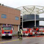 Großübung der Feuerwehren und Rettungsdienste im Kaufpark Eiche 6 Bernau LIVE