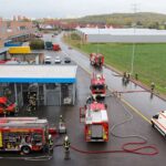 Großübung der Feuerwehren und Rettungsdienste im Kaufpark Eiche 19 Bernau LIVE