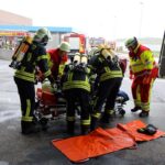 Großübung der Feuerwehren und Rettungsdienste im Kaufpark Eiche 11 Bernau LIVE