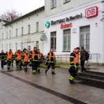 Bernauer Feuerwehr und Bahn üben gemeinsam für den Notfall 52 Bernau LIVE