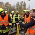 Bernauer Feuerwehr und Bahn üben gemeinsam für den Notfall 54 Bernau LIVE