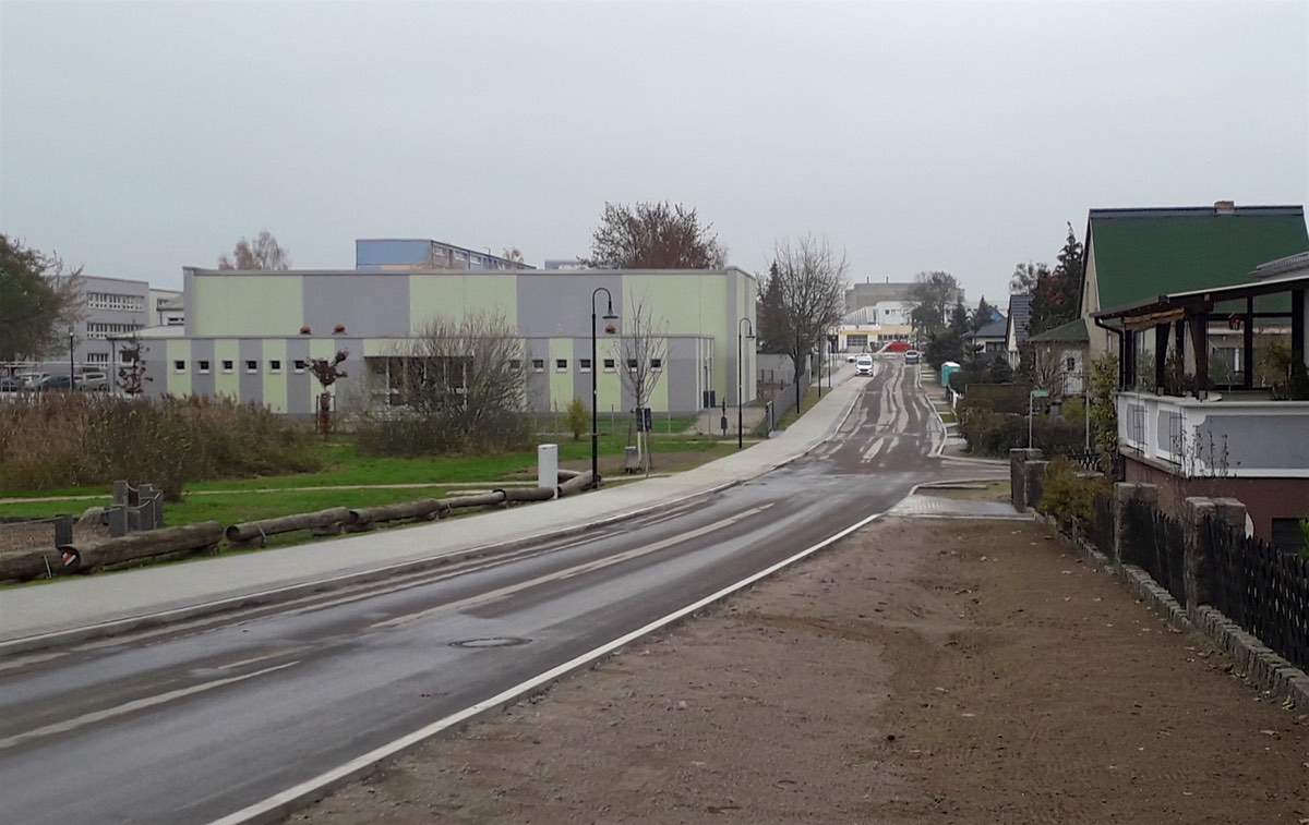 Krimhildstraße in Bernau heute nach 8 Monaten Bauzeit fertiggestellt 9 Bernau LIVE