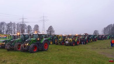 Bernau LIVE Traktoren Sternfahrt 17.01.