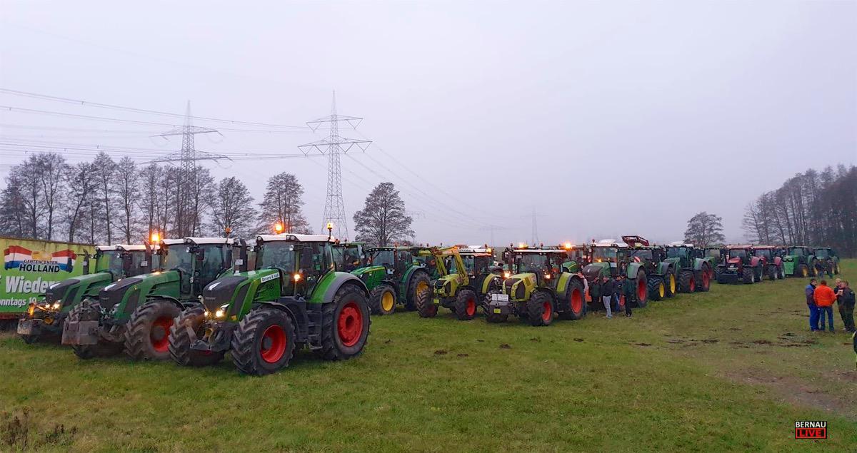 Bauern rufen am Freitag erneut zur großen Traktoren-Sternfahrt auf 8 Bernau LIVE