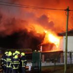 Bernau: Feuerwehreinsatz Wandlitzer Chaussee - Vollsperrung 2 Bernau LIVE