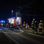 Bernau: Feuerwehreinsatz Wandlitzer Chaussee - Vollsperrung 6 Bernau LIVE
