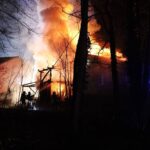 Großeinsatz der Feuerwehren Bernau: Gebäude steht in Lobetal in Vollbrand 5 Bernau LIVE