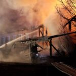 Großeinsatz der Feuerwehren Bernau: Gebäude steht in Lobetal in Vollbrand 4 Bernau LIVE