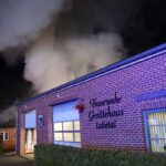 Großeinsatz der Feuerwehren Bernau: Gebäude steht in Lobetal in Vollbrand 8 Bernau LIVE