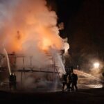 Großeinsatz der Feuerwehren Bernau: Gebäude steht in Lobetal in Vollbrand 11 Bernau LIVE