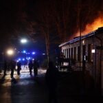 Großeinsatz der Feuerwehren Bernau: Gebäude steht in Lobetal in Vollbrand 12 Bernau LIVE