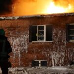 Großeinsatz der Feuerwehren Bernau: Gebäude steht in Lobetal in Vollbrand 17 Bernau LIVE