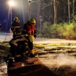 Großeinsatz der Feuerwehren Bernau: Gebäude steht in Lobetal in Vollbrand 19 Bernau LIVE