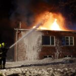 Großeinsatz der Feuerwehren Bernau: Gebäude steht in Lobetal in Vollbrand 21 Bernau LIVE